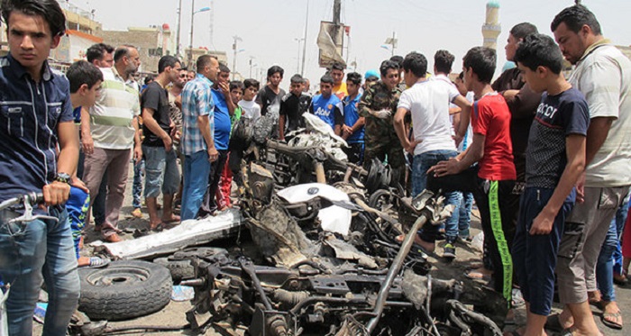 Daesh car bombing in Baghdad market kills 52, injures at least 65